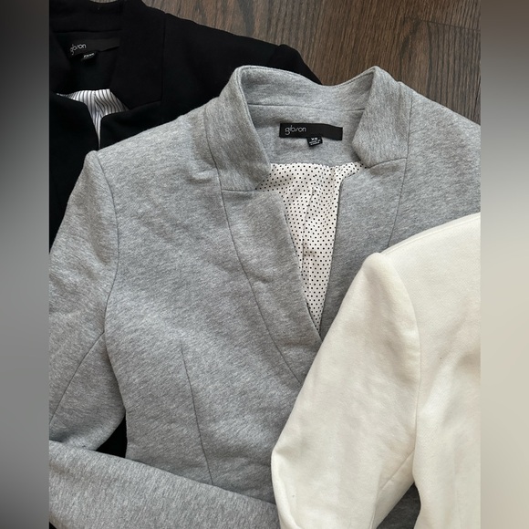 3 Gibson knit blazers xxs petite / Xs - Picture 4 of 9